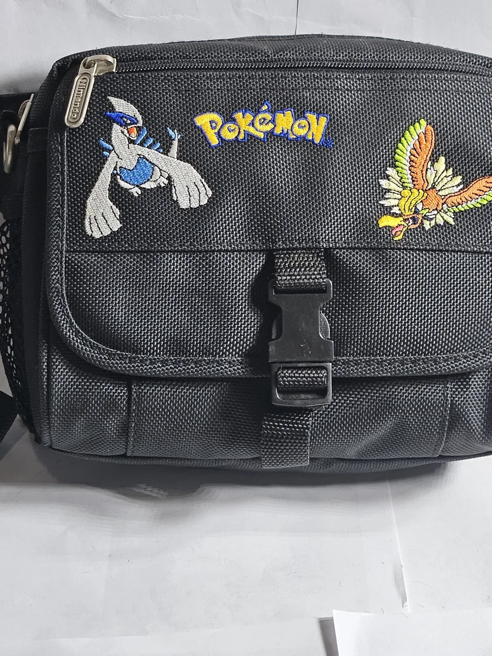 Vintage Nintendo Game Boy Pokemon Lugia Ho-Oh Gold Silver Carry Case Fanny Pack